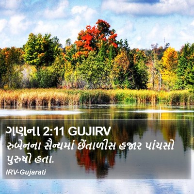ગણના 2:11 GUJIRV Bible Verse Image