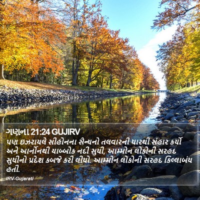 ગણના 21:24 GUJIRV Bible Verse Image