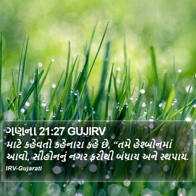 ગણના 21:27 GUJIRV Bible Verse Image