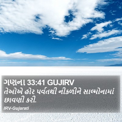 ગણના 33:41 GUJIRV Bible Verse Image