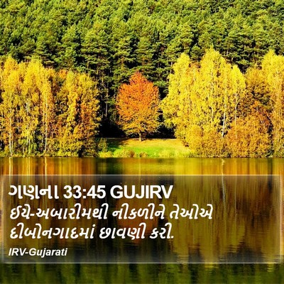 ગણના 33:45 GUJIRV Bible Verse Image