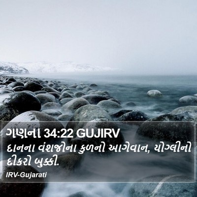 ગણના 34:22 GUJIRV Bible Verse Image