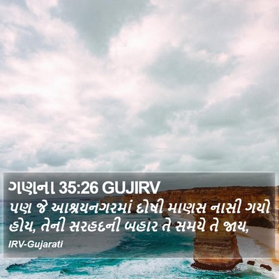 ગણના 35:26 GUJIRV Bible Verse Image
