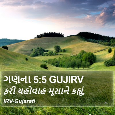 ગણના 5:5 GUJIRV Bible Verse Image