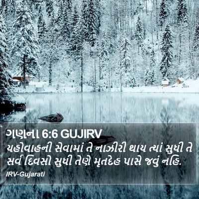 ગણના 6:6 GUJIRV Bible Verse Image