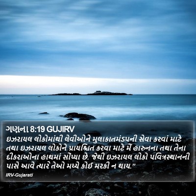 ગણના 8:19 GUJIRV Bible Verse Image