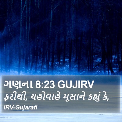 ગણના 8:23 GUJIRV Bible Verse Image