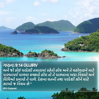 ગણના 9:14 GUJIRV Bible Verse Image