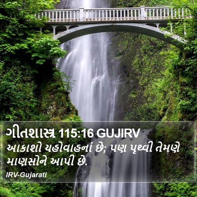 ગીતશાસ્ત્ર 115:16 GUJIRV Bible Verse Image