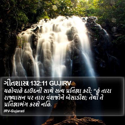 ગીતશાસ્ત્ર 132:11 GUJIRV Bible Verse Image