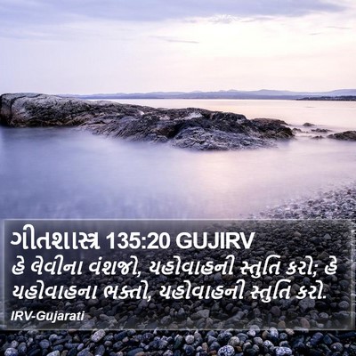 ગીતશાસ્ત્ર 135:20 GUJIRV Bible Verse Image