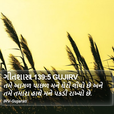 ગીતશાસ્ત્ર 139:5 GUJIRV Bible Verse Image