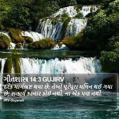 ગીતશાસ્ત્ર 14:3 GUJIRV Bible Verse Image