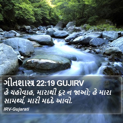 ગીતશાસ્ત્ર 22:19 GUJIRV Bible Verse Image