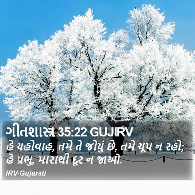 ગીતશાસ્ત્ર 35:22 GUJIRV Bible Verse Image