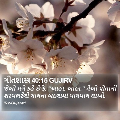 ગીતશાસ્ત્ર 40:15 GUJIRV Bible Verse Image