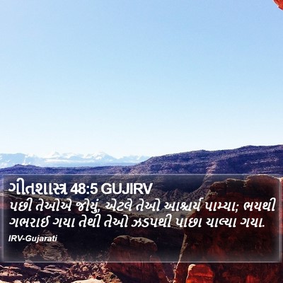ગીતશાસ્ત્ર 48:5 GUJIRV Bible Verse Image