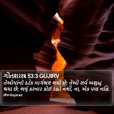 ગીતશાસ્ત્ર 53:3 GUJIRV Bible Verse Image
