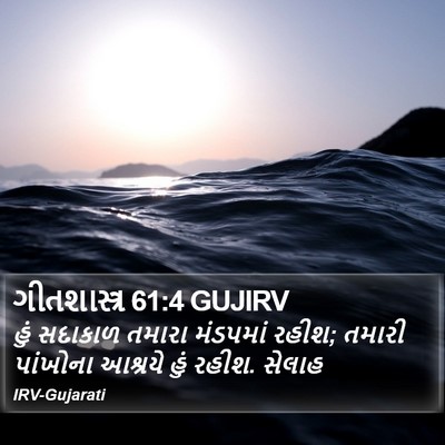 ગીતશાસ્ત્ર 61:4 GUJIRV Bible Verse Image