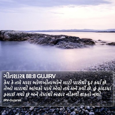 ગીતશાસ્ત્ર 88:8 GUJIRV Bible Verse Image