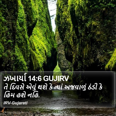 ઝખાર્યા 14:6 GUJIRV Bible Verse Image