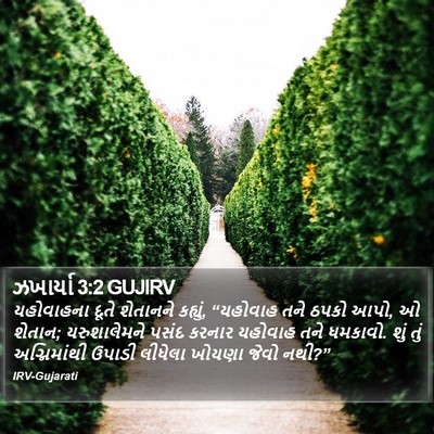 ઝખાર્યા 3:2 GUJIRV Bible Verse Image
