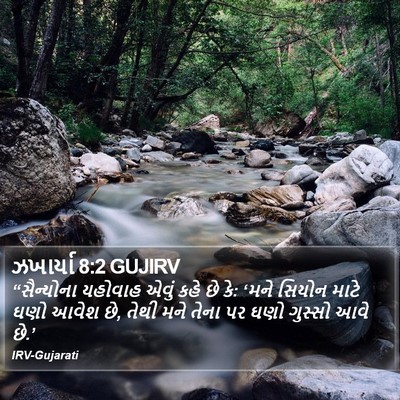 ઝખાર્યા 8:2 GUJIRV Bible Verse Image