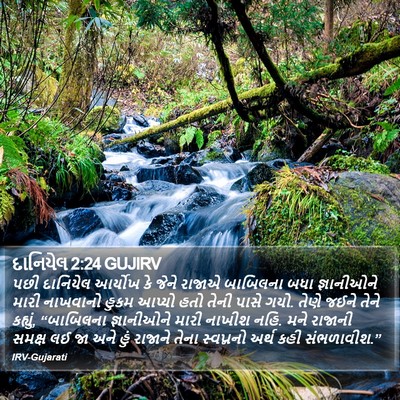 દાનિયેલ 2:24 GUJIRV Bible Verse Image