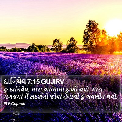 દાનિયેલ 7:15 GUJIRV Bible Verse Image