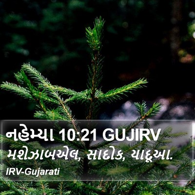 નહેમ્યા 10:21 GUJIRV Bible Verse Image