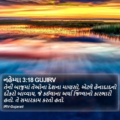 નહેમ્યા 3:18 GUJIRV Bible Verse Image