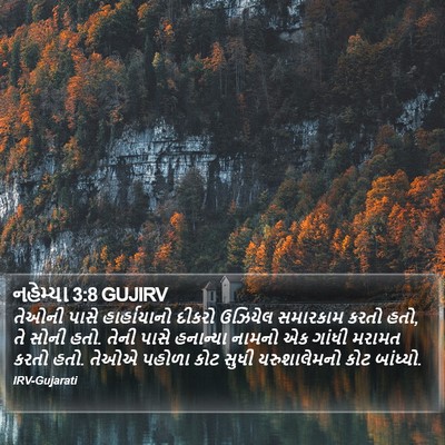 નહેમ્યા 3:8 GUJIRV Bible Verse Image