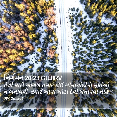 નિર્ગમન 20:23 GUJIRV Bible Verse Image
