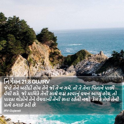 નિર્ગમન 21:8 GUJIRV Bible Verse Image