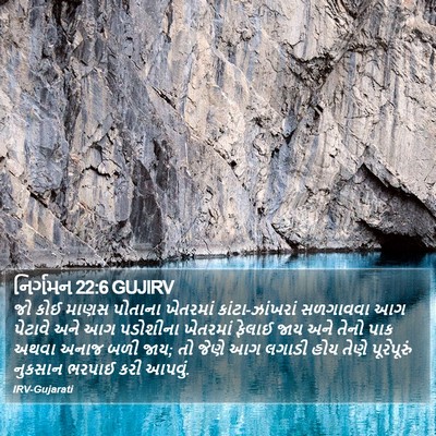 નિર્ગમન 22:6 GUJIRV Bible Verse Image