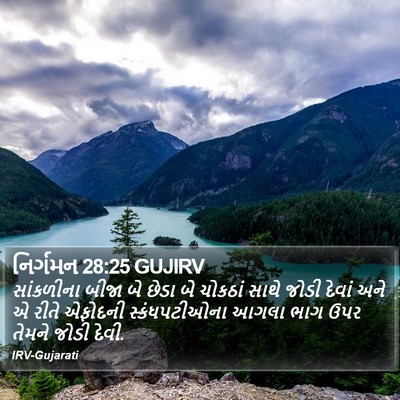 નિર્ગમન 28:25 GUJIRV Bible Verse Image