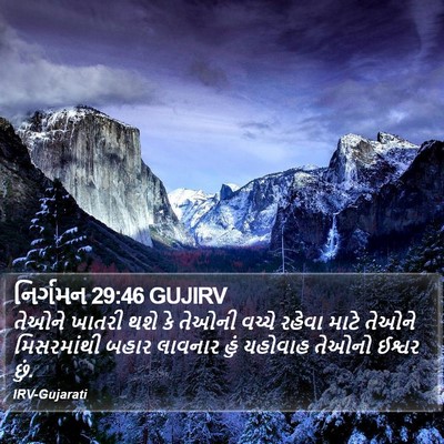 નિર્ગમન 29:46 GUJIRV Bible Verse Image