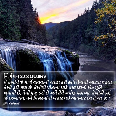 નિર્ગમન 32:8 GUJIRV Bible Verse Image