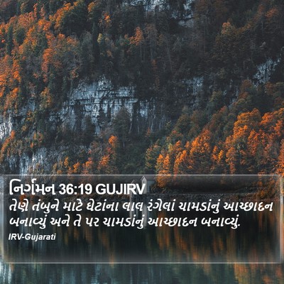 નિર્ગમન 36:19 GUJIRV Bible Verse Image
