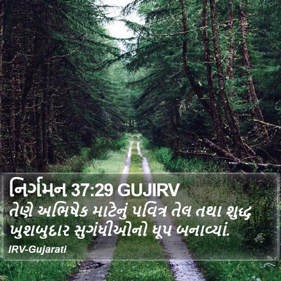 નિર્ગમન 37:29 GUJIRV Bible Verse Image