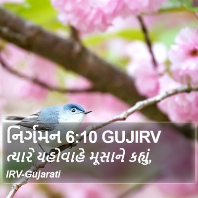 નિર્ગમન 6:10 GUJIRV Bible Verse Image