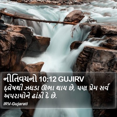 નીતિવચનો 10:12 GUJIRV Bible Verse Image