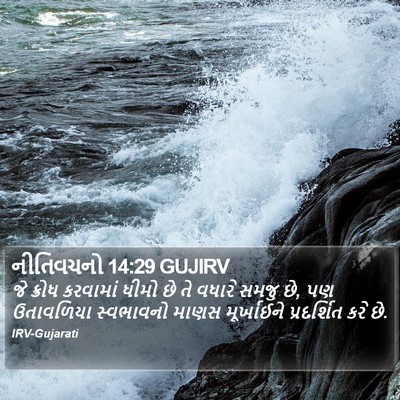 નીતિવચનો 14:29 GUJIRV Bible Verse Image