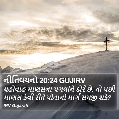 નીતિવચનો 20:24 GUJIRV Bible Verse Image