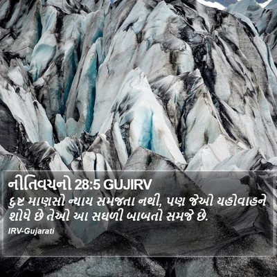 નીતિવચનો 28:5 GUJIRV Bible Verse Image