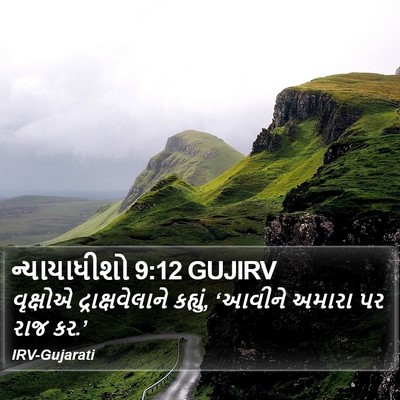 ન્યાયાધીશો 9:12 GUJIRV Bible Verse Image