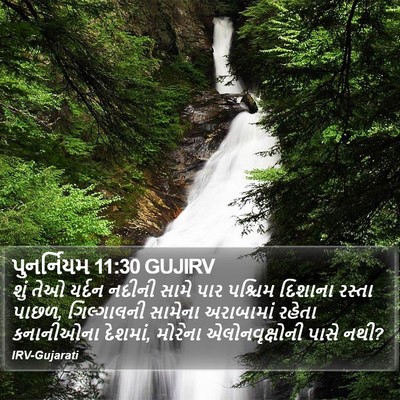 પુનર્નિયમ 11:30 GUJIRV Bible Verse Image