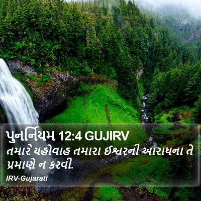 પુનર્નિયમ 12:4 GUJIRV Bible Verse Image