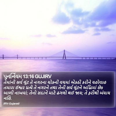 પુનર્નિયમ 13:16 GUJIRV Bible Verse Image