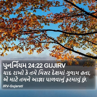 પુનર્નિયમ 24:22 GUJIRV Bible Verse Image